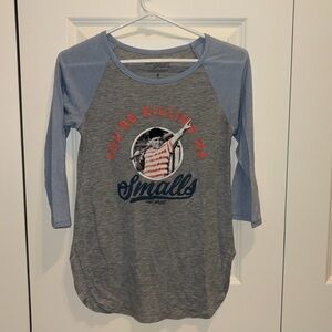 The sandlot baseball 3 quarter sleeve tshirt